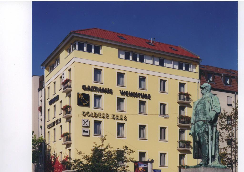 Hotel Goldene Gans Mannheim Eksteriør billede